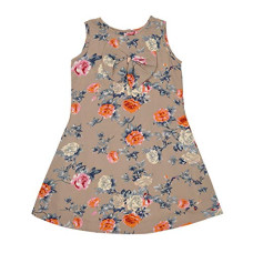 Deals, Discounts & Offers on  - [Size 7 Years-8 Years] Gubbarey Girl's Crepe A-Line Knee-Length Dress