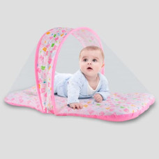 Deals, Discounts & Offers on Baby Care - BabyPro Bedding Set for Newborns, Comes with Thick Mattress, Mosquito Net with Zip Closure & Neck Pillow
