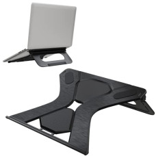 Deals, Discounts & Offers on Laptop Accessories - ELV Direct Tabletop Foldable Portable Laptop Stand, Lapdesk, Laptop Riser, Ventilated, Compatible
