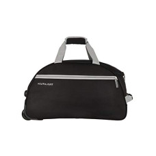 Deals, Discounts & Offers on  - Kamiliant by American Tourister KAM Brio Polyester 52 cms Black Travel Duffle (KAM BRIO WHD 52CM - Black)