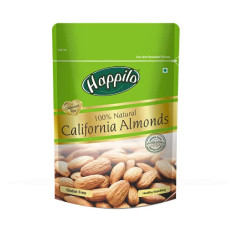 Deals, Discounts & Offers on  - Happilo 100% Natural Premium California Almonds 200 g Dried | Premium Badam Giri | High in Fiber & Boost Immunity | Real Nuts | Gluten Free & Zero Cholesterol