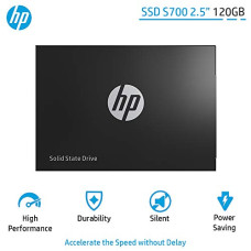 Deals, Discounts & Offers on  - HP SSD S700 2.5 Inch 120GB SATA III 3D NAND Internal Solid State Drive (2DP97AA), Black