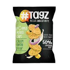 Deals, Discounts & Offers on  - TagZ Popped Potato Chips - Cream Onion Divin Pouch, 44 g