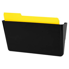 Deals, Discounts & Offers on  - AmazonBasics Expandable Wall Pockets, Letter, Black, 1 Starter Pocket