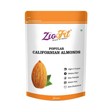 Deals, Discounts & Offers on  - Ziofit Popular Californian Almonds 500 g, Raw Badam Dry Fruit, High Protien Snack and Super Healthy Nuts