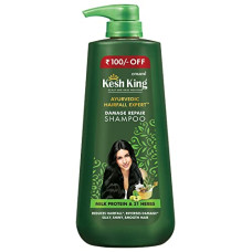 Deals, Discounts & Offers on Beauty Care - Emami Kesh King Damage Repair Shampoo| Reduces hairfall | For Damaged Hair | Dry and Frizzy Hair | No Paraben & No Silicon | With the goodness of Milk Protein and 21 Ayurvedic Herbs