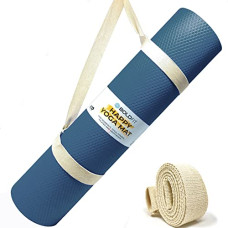 Deals, Discounts & Offers on Women - Boldfit Yoga Mat for Women and Men with Carry Strap EVA Material 4mm Extra Thick Exercise Mat