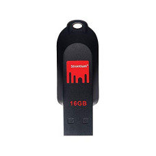 Deals, Discounts & Offers on  - Strontium Pollex 16GB USB Pen Drive (Black/Red)
