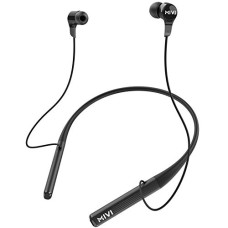 Deals, Discounts & Offers on Headphones - Mivi Collar 2B Bluetooth Wireless in Ear Earphones, 24 Hours Playtime, IPX7 Water Proof, Booming Bass, Magnetic Buds, Bluetooth 5.0 with mic (Black)
