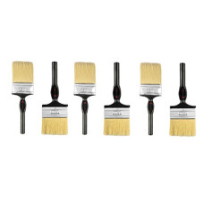 Deals, Discounts & Offers on Home Improvement - Spartan Paint Brush Wood, Nylon and Metal Multicolour Set of 6 (75 MM) STN