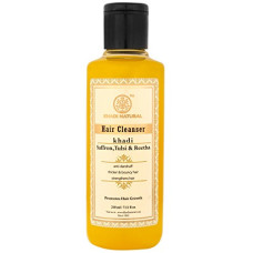 Deals, Discounts & Offers on Beauty Care - KHADI NATURAL Saffron, Tulsi and Reetha Hair Cleanser (Shampoo), 210ml