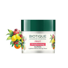 Deals, Discounts & Offers on Beauty Care - Biotique Bio Fruit Whitening/Brightening Lip Balm, 12g