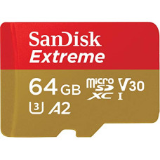 Deals, Discounts & Offers on Accessories - SanDisk Extreme microSD UHS I Card 64GB