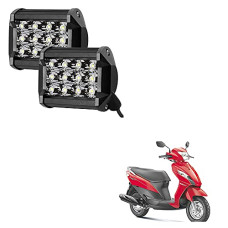 Deals, Discounts & Offers on  - Auto Pearl 12 LED Bar Light Auto Pearl- Universal Bike Car Fog Light - Hi Power - SMD LED Bar Light