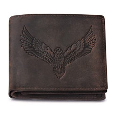 Deals, Discounts & Offers on Bags, Wallets & Belts - Urban Forest Zeus Vintage Brown RFID Blocking Leather Wallet