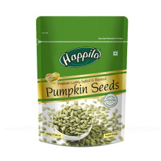 Deals, Discounts & Offers on  - Happilo Premium Roasted Pumpkin Seeds for Eating 200g | Lightly Salted