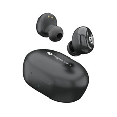Deals, Discounts & Offers on Headphones - Portronics Harmonics Twins S3 Smart TWS Bluetooth 5.2 Earbuds with 20 Hrs Playtime, 8 MM Drivers, Lightweight Earbuds(Black)