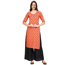 Deals, Discounts & Offers on Women - [Size M] Pinkmint Women's Digital Printed Kurta