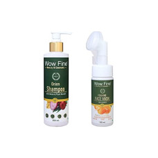 Deals, Discounts & Offers on Beauty Care - Wow fineUnisex|| Set Face Wash 150 ML and Onion Shampoo 250 MLand (pack-2)
