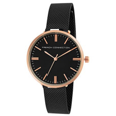 Deals, Discounts & Offers on Women - French Connection Analog Black Dial Women's Watch-FCS002D