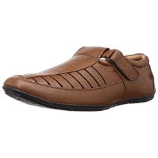 Deals, Discounts & Offers on  - BATA mens CEDAR FISHERMAN E Brown Sandal - 9 UK (8613051090)