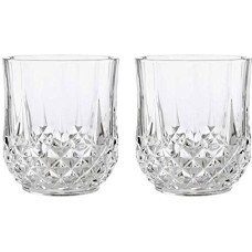 Deals, Discounts & Offers on  - Afast Multipurpose Food Grade Designer Transparent, Whisky Glass Set, 2, Capacity 180 ML,Clear, Home, Kitchen, Bar, Office, Water, Milk, Cold Drinks & Other Bavrage