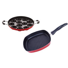 Deals, Discounts & Offers on Cookware - Nirlon Kitchen Utensils Non Stick Cookware Set of 2 Pieces (AP12_GP22)
