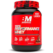 Deals, Discounts & Offers on  - Bigmuscles Nutrition Performance Whey Protein [1Kg, Belgian Chocolate] | 24g Isolate Whey Protein Blend | 6.7g BCAAs, L-Glutamine, L-Arginine, Taurine, L-Leucine | Kosher Certified, HACCP Project Verified, CGMP Certified, FFSC 22000 Certified Facility Pro