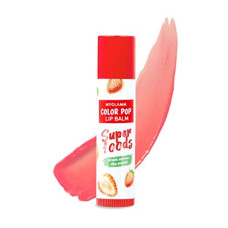 Deals, Discounts & Offers on Beauty Care - MyGlamm Superfood Color Pop Lip Balm-Strawberry-4.6gm