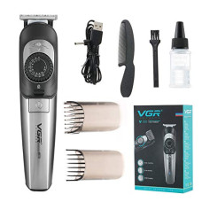 Deals, Discounts & Offers on Beauty Care - VGR V-088 Professional Hair Clippers Rechargeable Cordless Beard Hair Trimmer Haircut Kit with Guide Combs- 39 Length settings (Black)