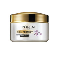 Deals, Discounts & Offers on Beauty Care - L'Oral Paris Anti-Aging and Whitening Cream, With SPF 21 PA+++, Day Cream, For Users Over 40, Skin Perfect 40+, 50g