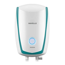 Deals, Discounts & Offers on  - [For City Union Bank Mastercard Debit Card] Havells Instanio 3-Litre Instant Geyser (White/Blue)