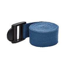 Deals, Discounts & Offers on  - Amazon Basics Anti Skid Cotton Yoga Strap Belt, 8 Feet
