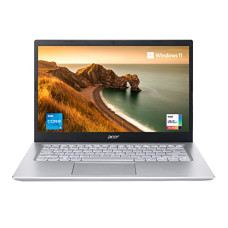 Deals, Discounts & Offers on Laptops - Acer Aspire 5 Intel Core i5 11th Gen Thin & Light Laptop- (8 GB/512 GB SSD/Windows 11 Home/Intel Iris Xe Graphics/Pure Silver/1.45 KG/MS Office),14-inch (35.56 cms) Full HD IPS Display ,A514-54