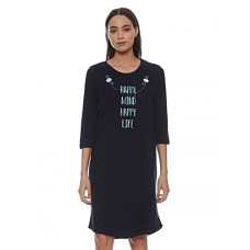 Deals, Discounts & Offers on Women - [Size M] Amazon Brand - Eden & Ivy Cotton Below Knee Women's Nightdress Regular Nightgown