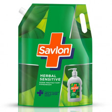 Deals, Discounts & Offers on Personal Care Appliances -  Savlon Herbal Sensitivel pH balanced Liquid Handwash Refill Pouch, 1500ml, Fresh, 1.5 l (Pack of 1)