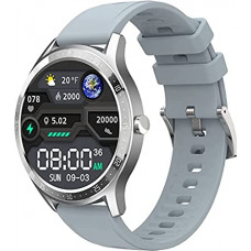 Deals, Discounts & Offers on Mobile Accessories - (Renewed) Fire-Boltt 360 SpO2 Full Touch Large Display Round Smart Watch with in-Built Games, 8 Days Battery Life, IP67 Water Resistant with Blood Oxygen and Heart Rate Monitoring (Grey)