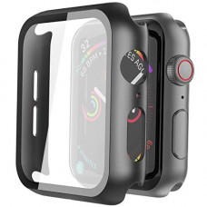 Deals, Discounts & Offers on Mobile Accessories - Case U Apple Watch 44mm Case with Built-in 9H Matte Tempered Glass Screen Protector