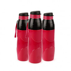 Deals, Discounts & Offers on  - Cello Puro Steel-X Lexus Insulated Bottles with Stainless Steel Inner, Set of 3, 900ml, Red