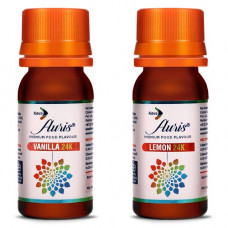 Deals, Discounts & Offers on  - Auris Combo of Vanilla 24K + Lemon 24K Flavour (Set of 2) - Food Flavour Essence