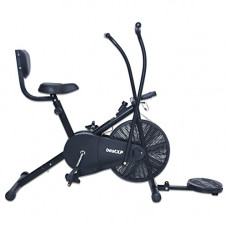 Deals, Discounts & Offers on  - beatXP Full Body Workout Gym Fitness 4M Air Bike Exercise Cycle with Adjustable Seat, Back Support