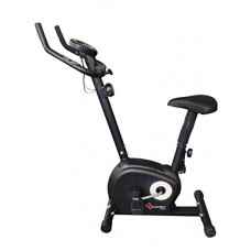 Deals, Discounts & Offers on  - PowerMax Fitness BU-510-AL152 Steel Exercise Upright Bike , Black, Orange