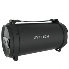 Deals, Discounts & Offers on Electronics - Live Tech Xtyle Wireless Wooden Speaker with Powerful Sound BS02 (XTYLE-Black)
