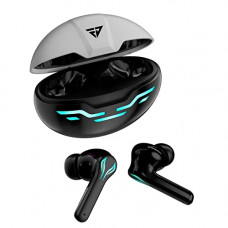 Deals, Discounts & Offers on Headphones - AirJams GameX Bluetooth 5.2 Wireless Gaming Headphone True Wireless Earbuds Earphone I Deep Bass Technology I 60ms Ultra Low Latency I Dual Mics I Touch Controls I 20H Battery Life (Black Silver)