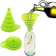 Deals, Discounts & Offers on  - KBS ENTERPRISE Silicone Collapsible Portable Funnel,Kitchen Folding Funnels Hopper Kitchen Tool