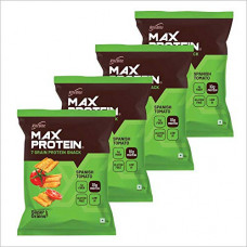 Deals, Discounts & Offers on  - RiteBite Max Protein Chips (Spanish Tomato 60g - Pack of 4)