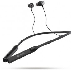 Deals, Discounts & Offers on Headphones - Aroma NB119B Badshah - 40 Hours Playtime Bluetooth Neckband Bluetooth Headset(Black, in The Ear)