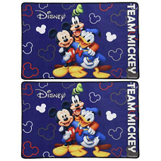 Deals, Discounts & Offers on  - Fun Homes Polyvinyl Chloride Disney Team Mickey Anti-Slip Door Mat (23