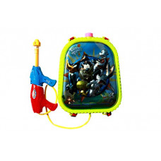 Deals, Discounts & Offers on  - Popo Toys Holi Pressure Pichkari with Looney Tunes Bag Tank - 4 LTR, with 100 Free Balloons, Multicolor
