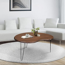 Deals, Discounts & Offers on Vegetables & Fruits - TADesign Ovio Engineered Wood Coffee Table (Colombia Walnut, 18 Months Warranty)